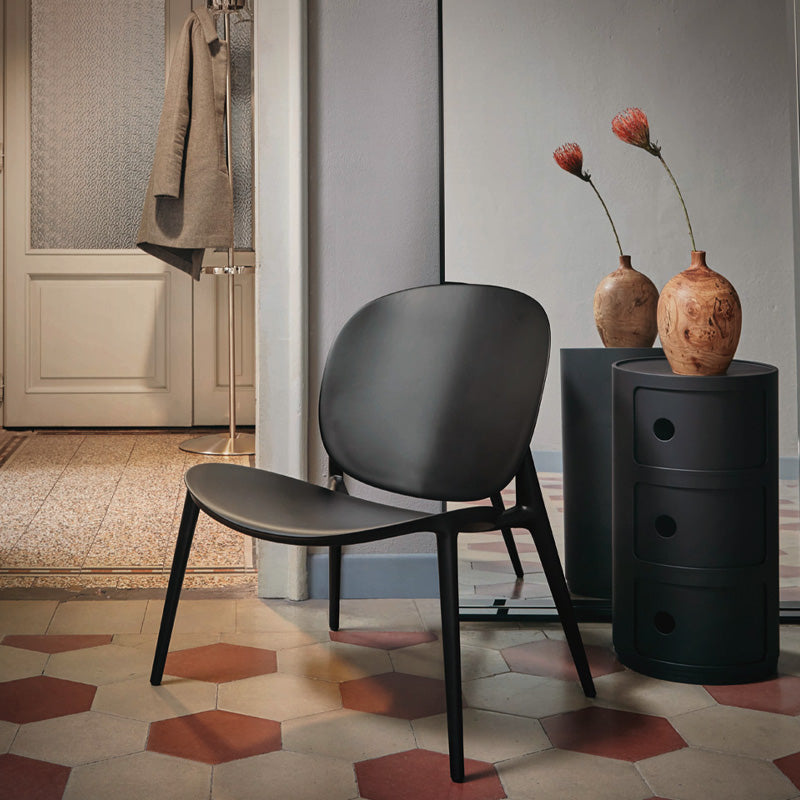 Silla Poltrona BE BOP Negra, Kartell